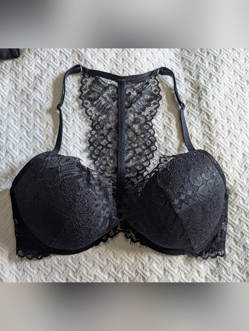 La SENZA | Beyond Sexy Black Lace Racerback Bra